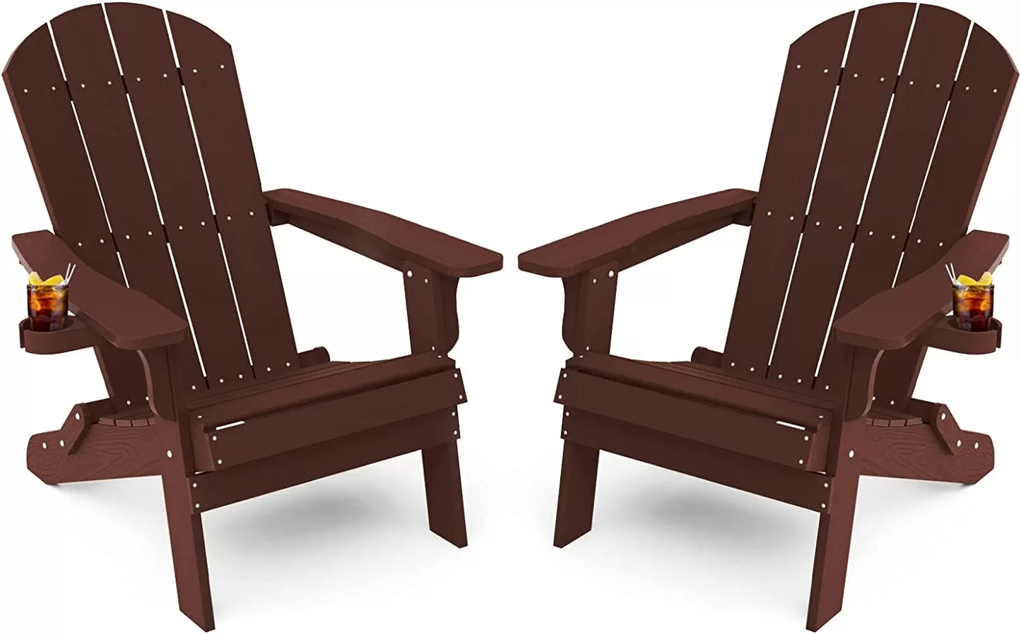 Adirondack Chair ,Patio Chairs 5 Steps Easy Installation,Widely Used in Outdoor, Fire Pit, Deck, Outside, Garden, Campfire Chairs