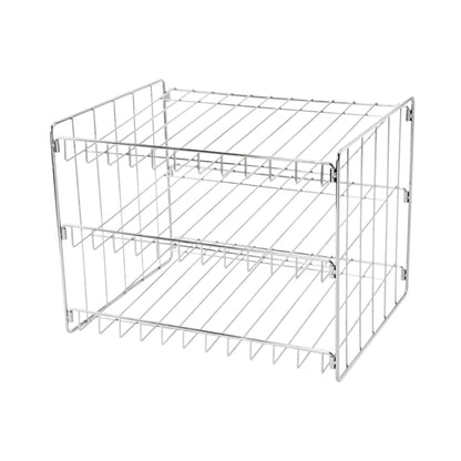 Kitchen Details 3 Tier Can Storage Organizer Rack - 14.5"x 11.4"x 11"