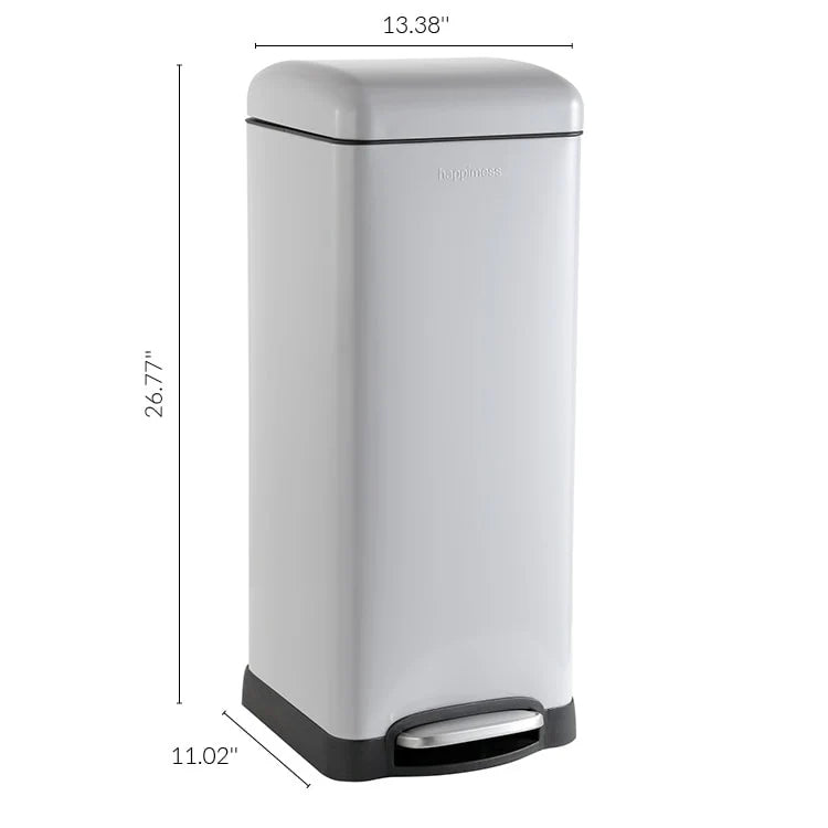 happimess Betty Retro 8-Gallon Step-Open Trash Can