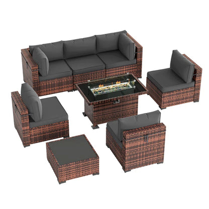 Ceilia 6 - Person Outdoor Seating Group with Cushions