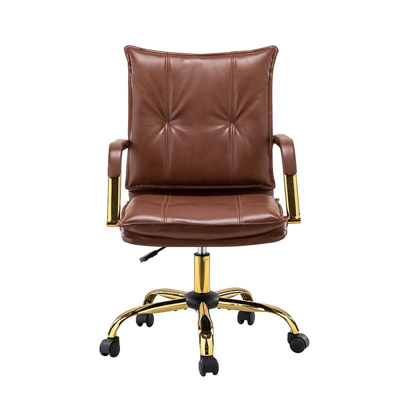 Michele Vegan Leather Task Accent Chair