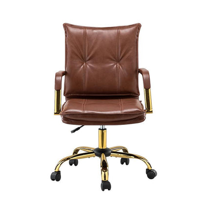 Michele Vegan Leather Task Accent Chair