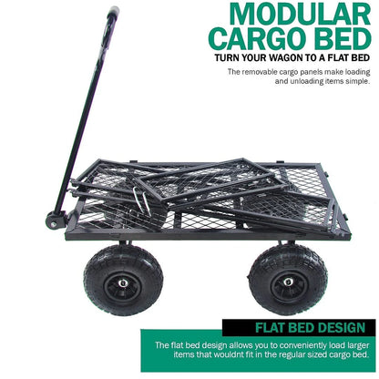 Folding Wagon Garden Shopping Beach Cart