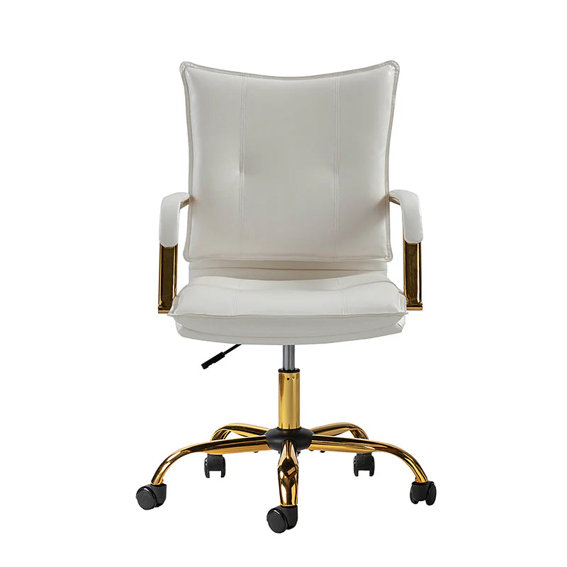 Michele Vegan Leather Task Accent Chair