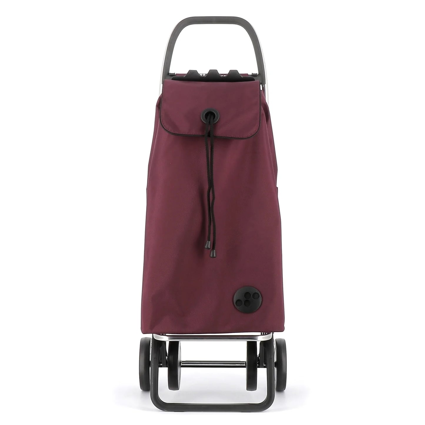 Rolser I-Max MF 4 Wheel Foldable Shopping Trolley - 15.35 in. W x 41.34 in. H x 12.6 in. D