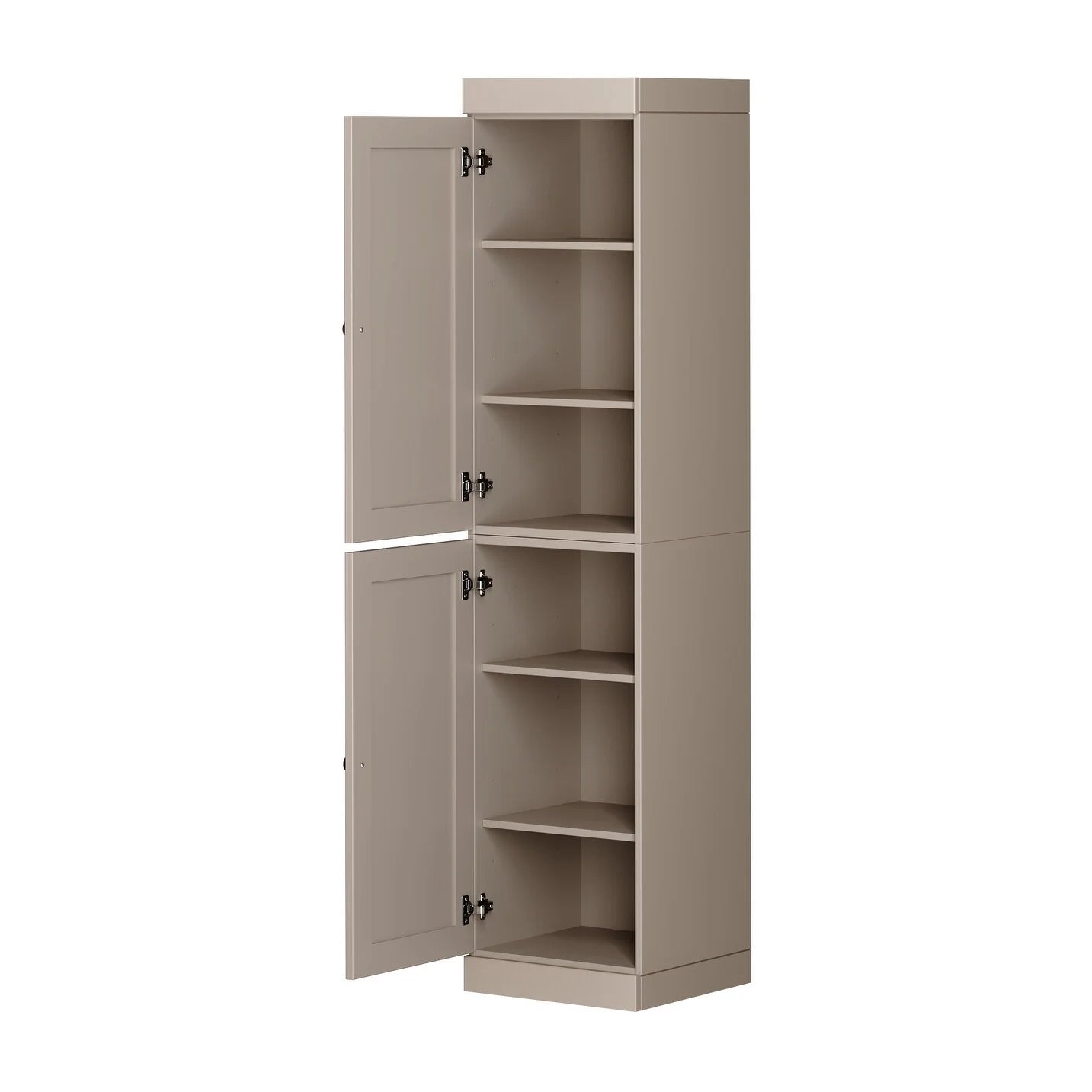 100% Solid Wood 16.5" Kitchen Pantry Cabinet with Doors by Palace Imports