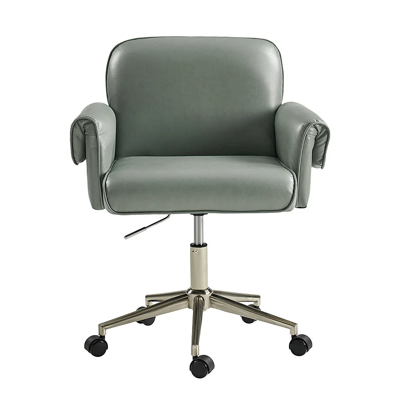 Ernst Modern Fabric Leather Swivel Task Chair