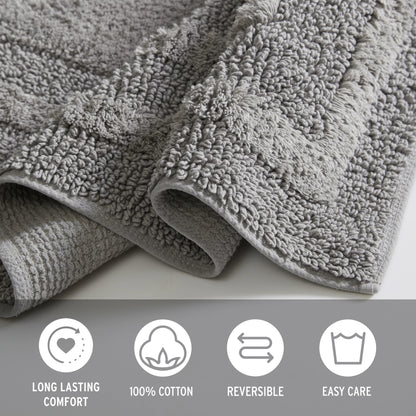 Eddie Bauer Logan Cotton Bath Runner Rug