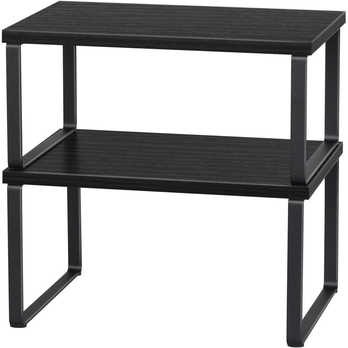 Stackable Kitchen Cabinet Shelves Organizer