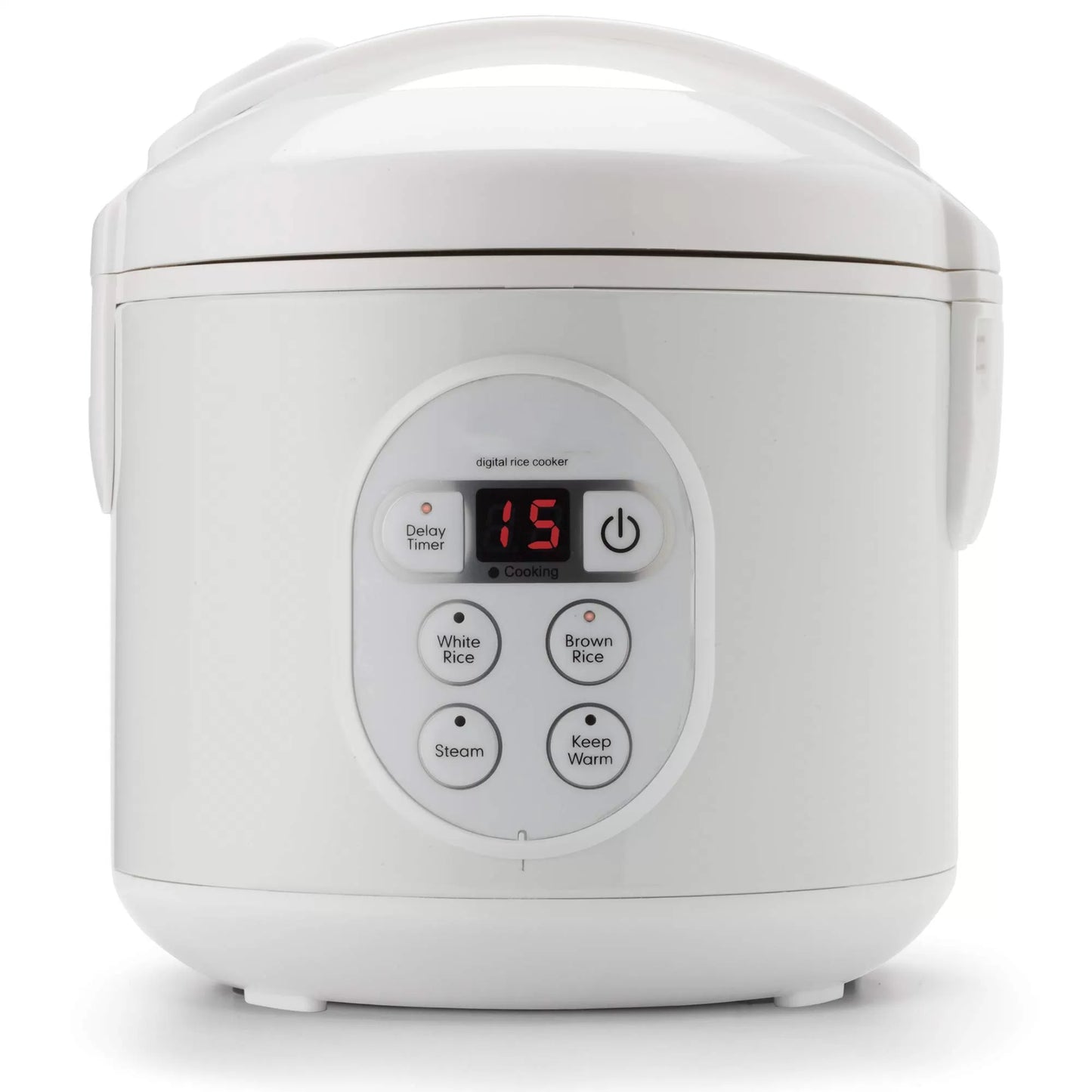 Rice Grain Cooker and Food Steamer, Stainless, Silver, 4-Cup (Uncooked) / 8-Cup (Cooked)