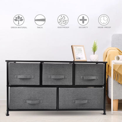 ⏰Bedroom Dresser with 5 Drawers⏰