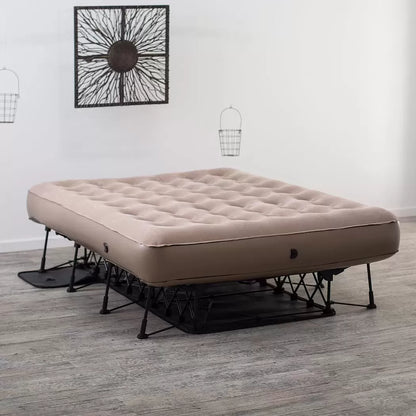 💝(Special discount) Portable and fast inflating Inflatable bed with support🛏️