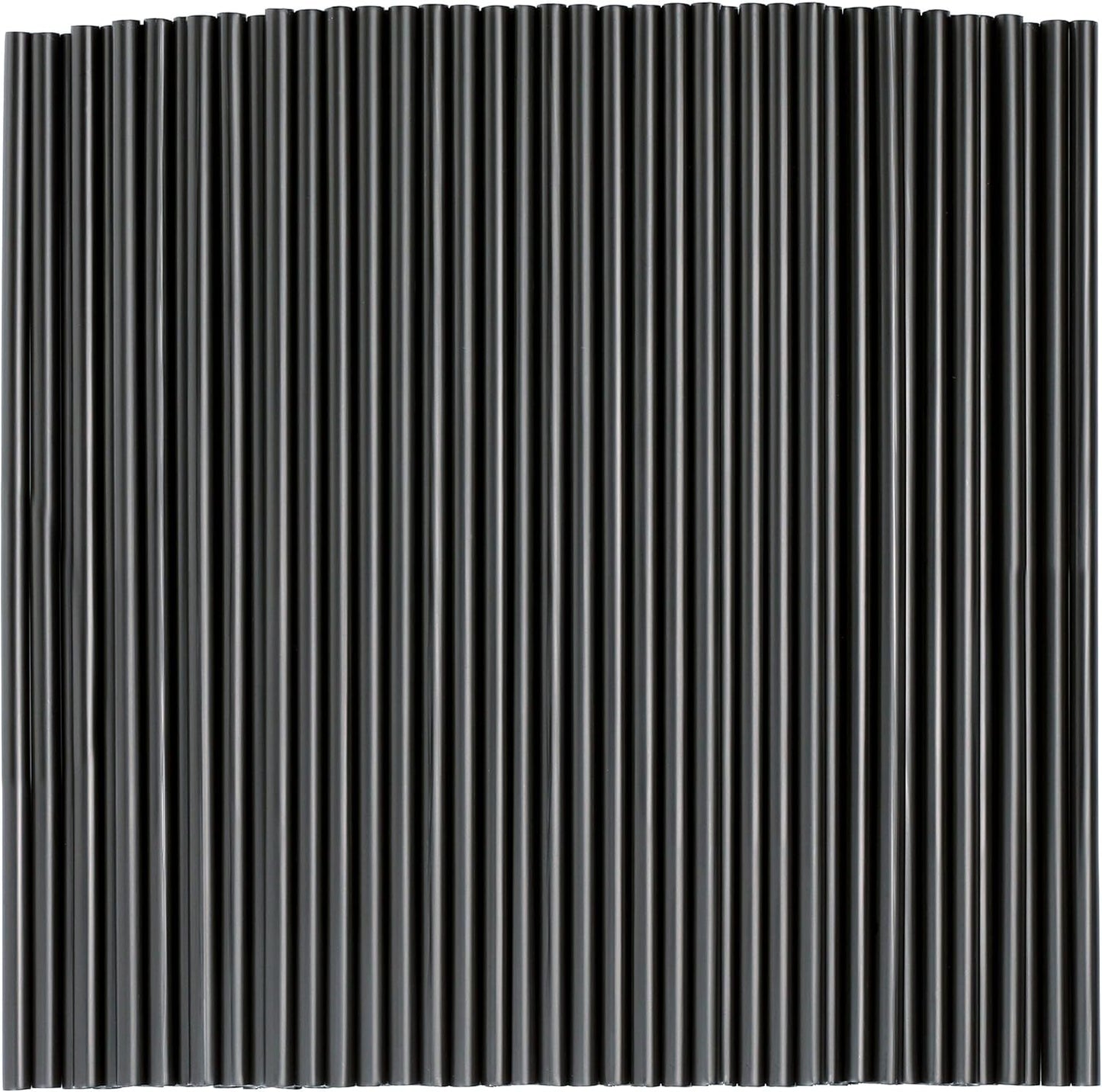 500 Pcs Colorful Disposable Drinking Plastic Straws.(0.23'' diameter and 8.26" long)-8 Colors