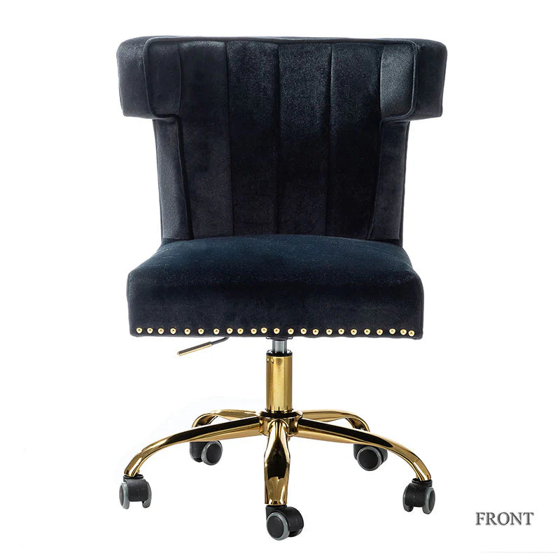Nadine Velvet Office Chair