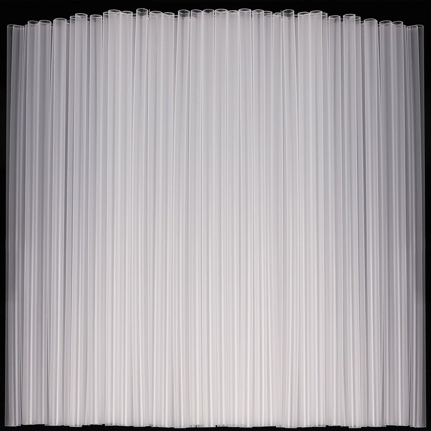 500 Pcs Colorful Disposable Drinking Plastic Straws.(0.23'' diameter and 8.26" long)-8 Colors