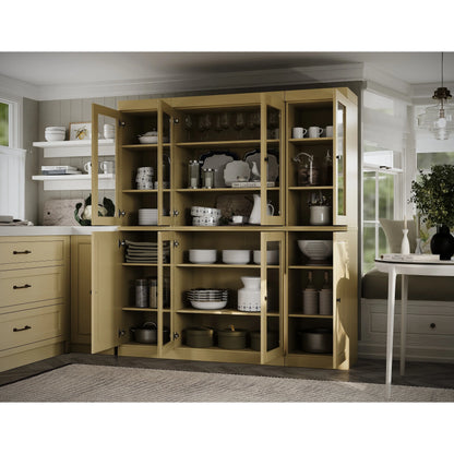 100% Solid Wood 65" Kitchen China Pantry Buffet by Palace Imports - 65" x 71.5"