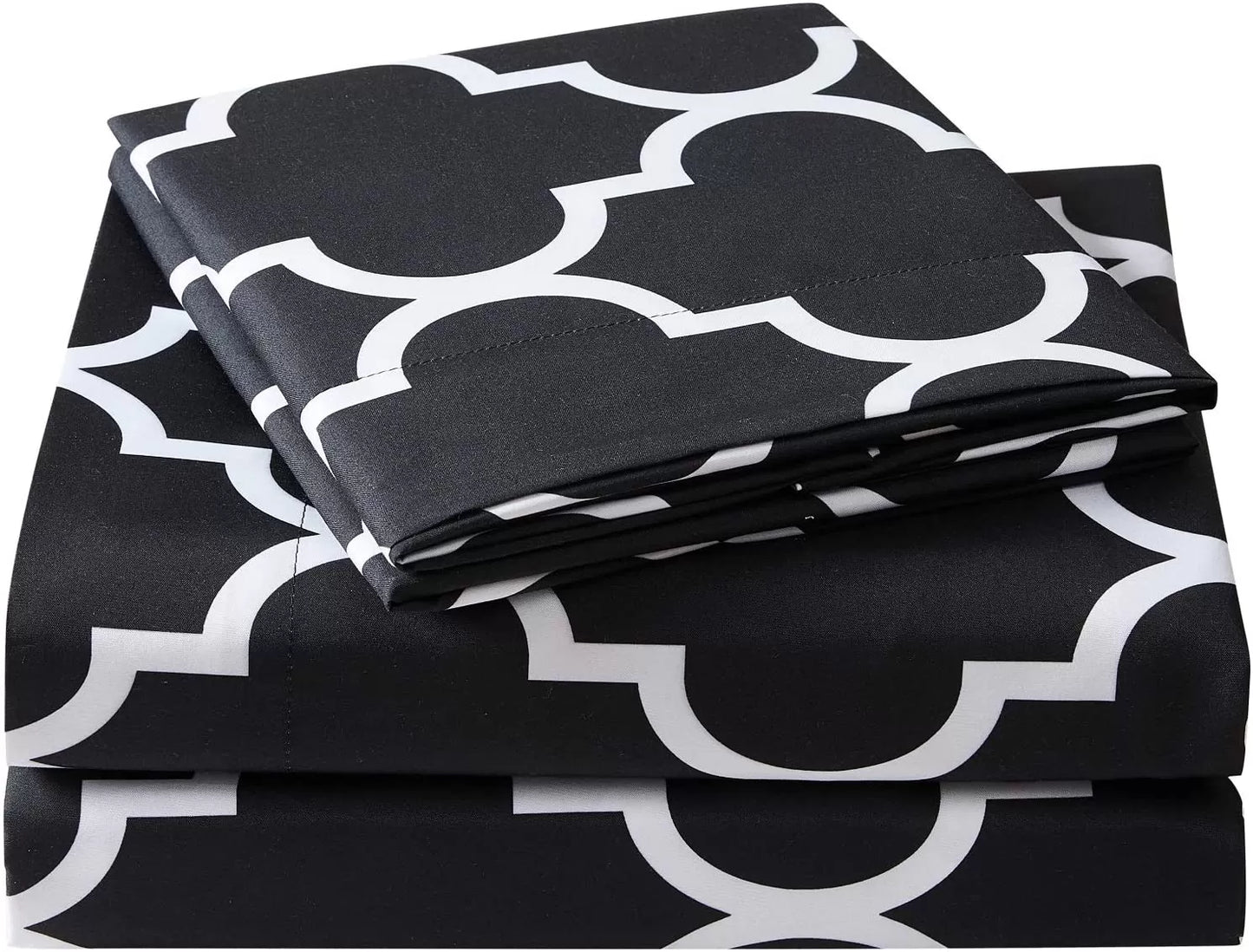 Brushed Microfiber Hypoallergenic 4 pcs Bedsheet Set