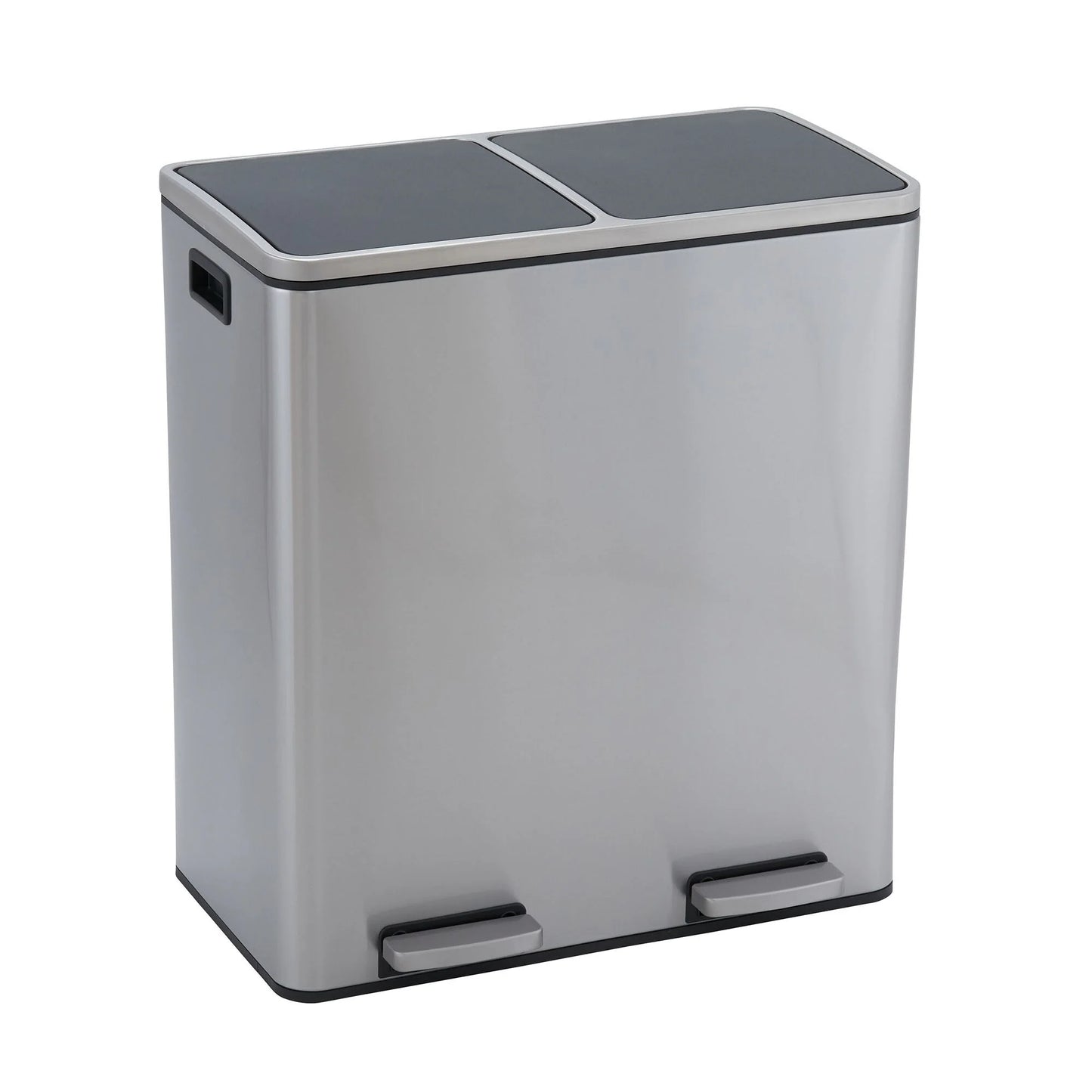 Household Essentials Dual Compartment Trash Can
