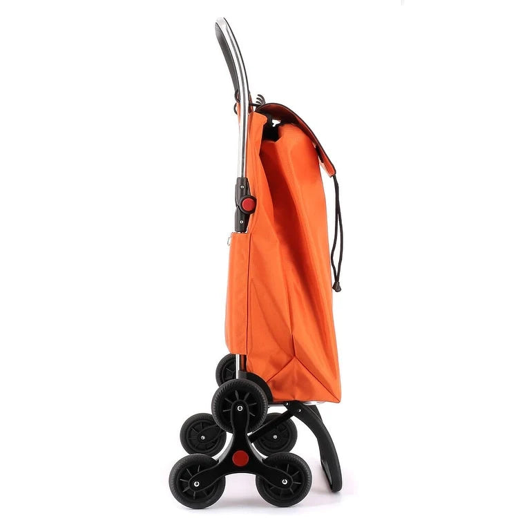 Shopping Trolley Rolser I-Max MF 6 Wheel Stair Climber Foldable - 19.1"W x 42.32"L x 15.16"H