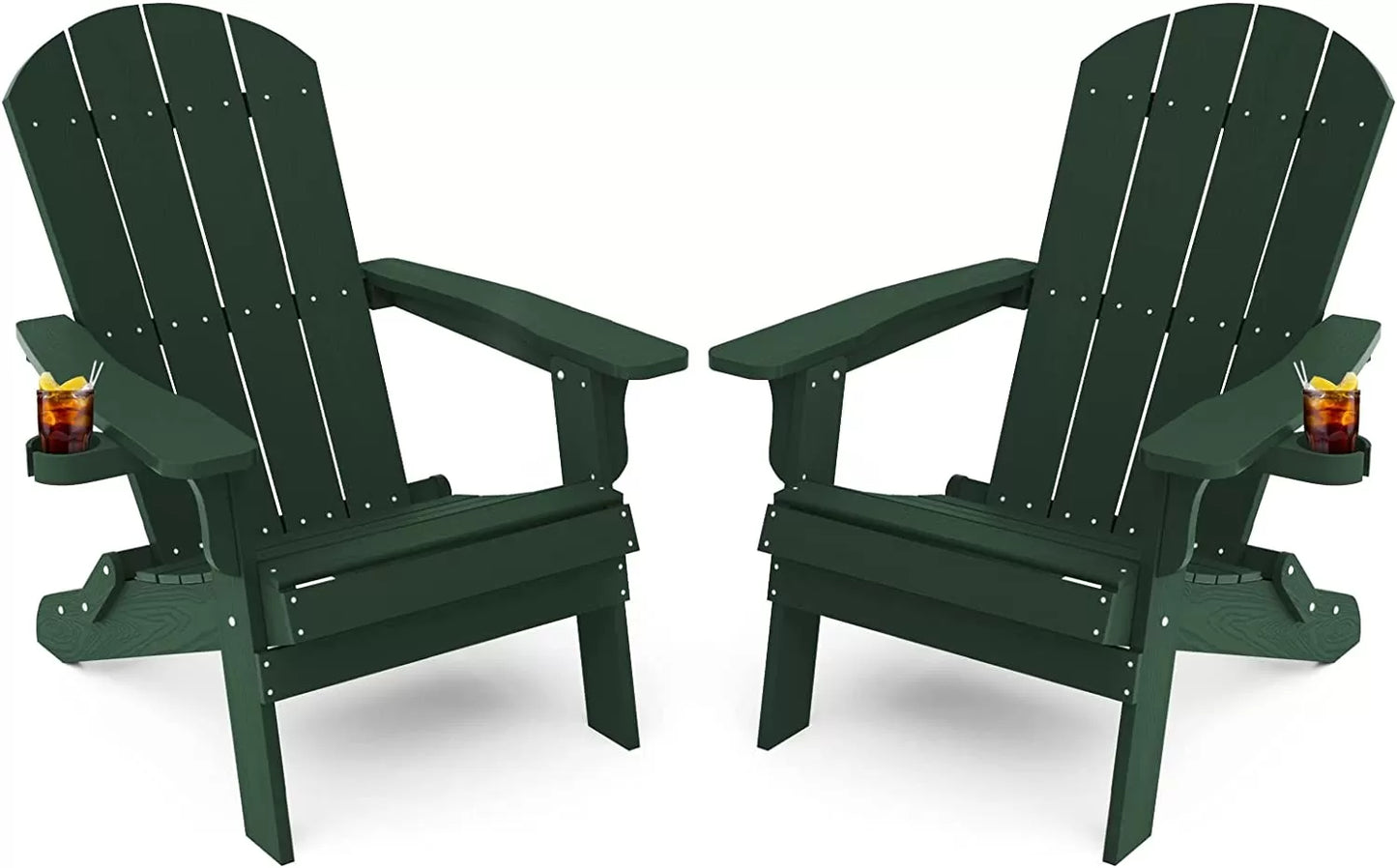 Adirondack Chair ,Patio Chairs 5 Steps Easy Installation,Widely Used in Outdoor, Fire Pit, Deck, Outside, Garden, Campfire Chairs