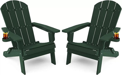 Adirondack Chair ,Patio Chairs 5 Steps Easy Installation,Widely Used in Outdoor, Fire Pit, Deck, Outside, Garden, Campfire Chairs