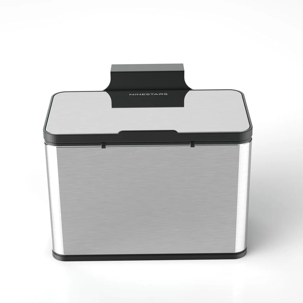 NINESTARS Kitchen Compost Caddy Trash Can 0.8 Gallon