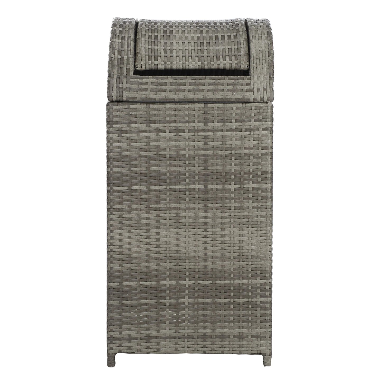SAFAVIEH Outdoor Karyme Trash Bin (Fully Assembled)