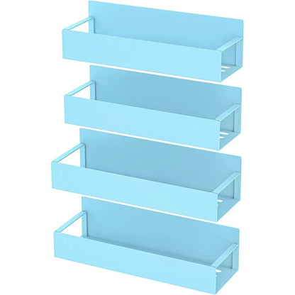 4 Pack Magnetic Spice Storage Rack Organizer for Refrigerator and Oven