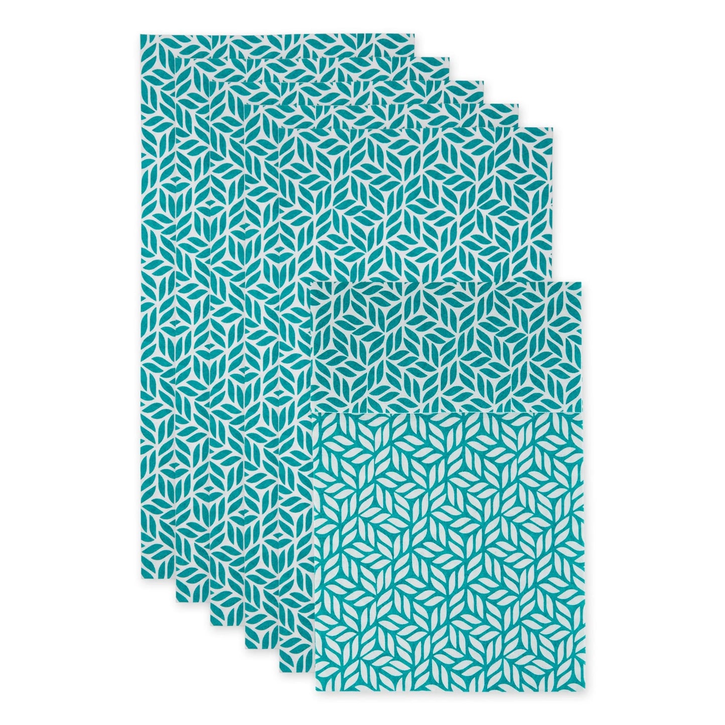 DII Nautical Blue Market Print Fridge Liner (Set of 6)