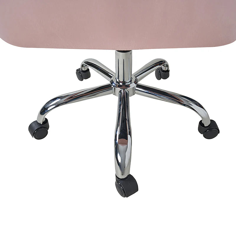 Theo Modern Velvet Task Chair with Tufted Back