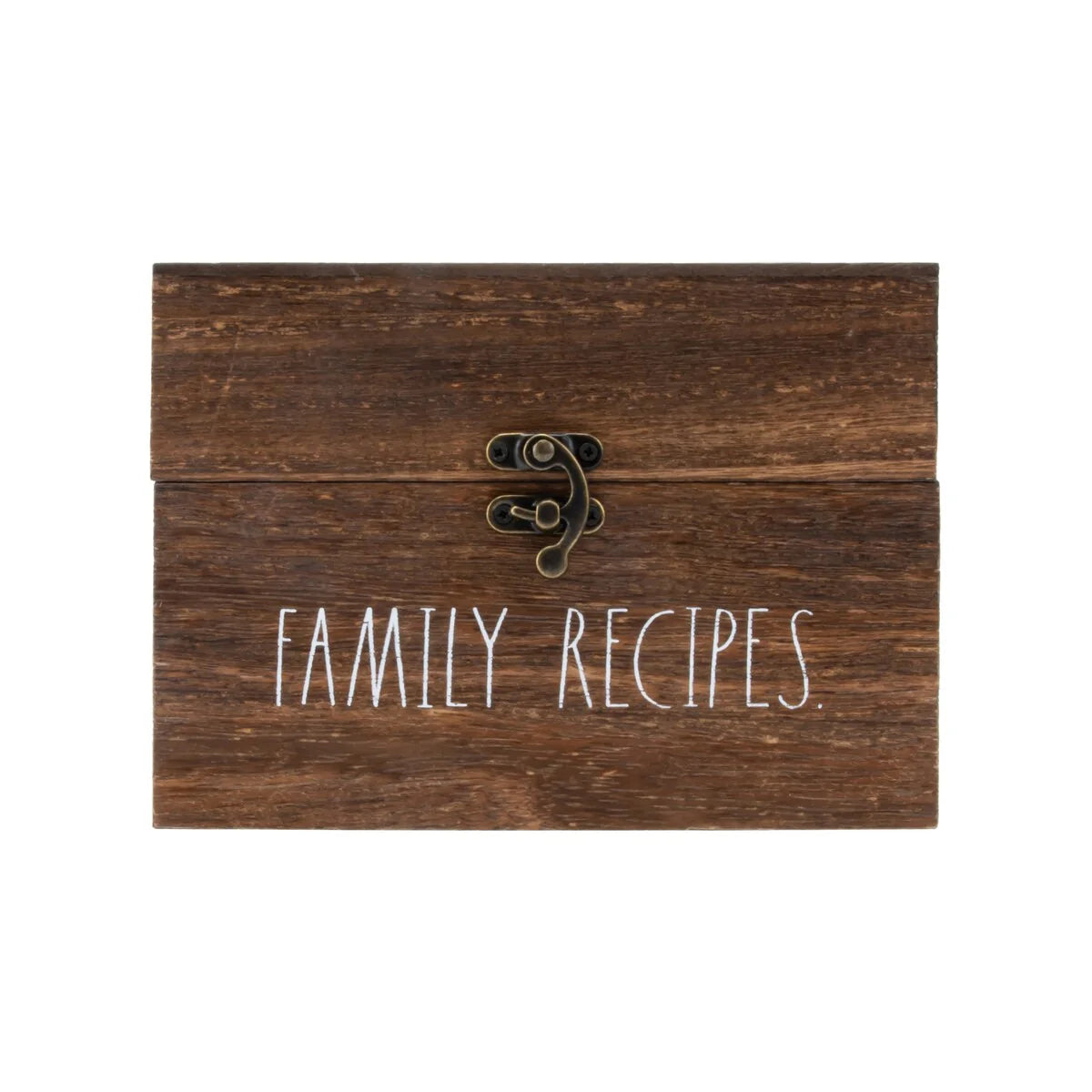 Rae Dunn Antique Recipe Box - Dividers not Included
