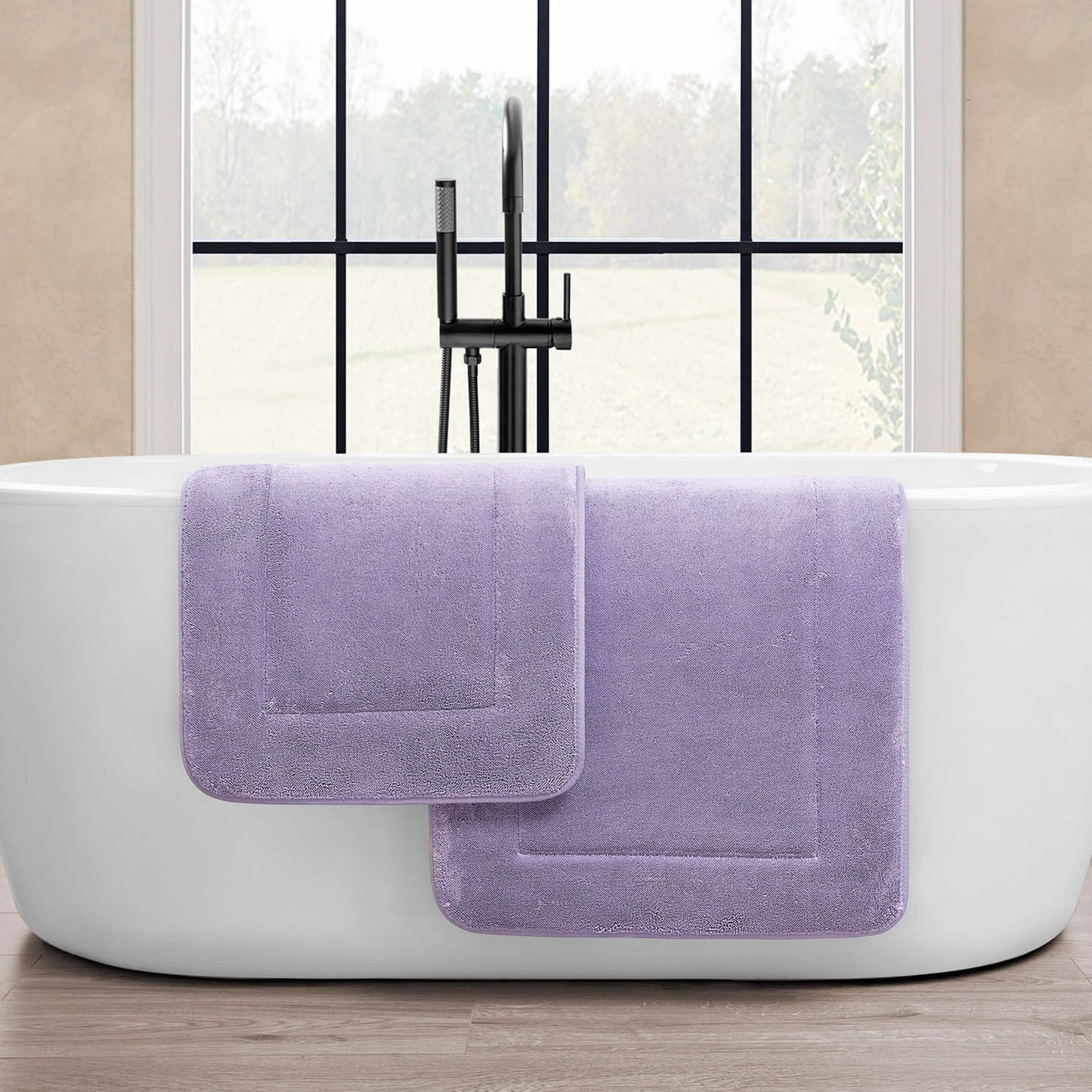 Oliver Brown Terry Memory Foam Bath Mat