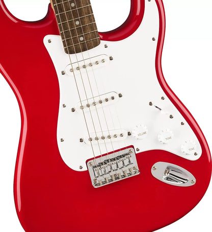 Fender Squier Stratocaster - Sunburst Bundle with Frontman 10G Amp, Gig Bag, Instrument Cable, Tuner, Strap, Picks, Fender Play Online Lessons, Instructional Book, and Austin Bazaar Instructional DVD