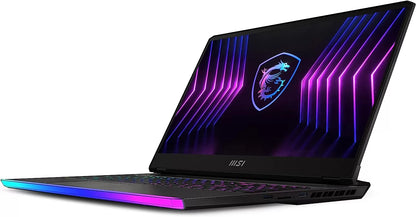 MSI GE77HX Raider 17.3" 360Hz (Intel 12th Gen i7-12800HX, NVIDIA GeForce RTX 3080 Ti 16GB 175W, 64GB DDR5 RAM, 4TB PCIe SSD) FHD Thin Bezel Gaming Laptop, Thunderbolt 4, RGB Backlit, Win 11 Home