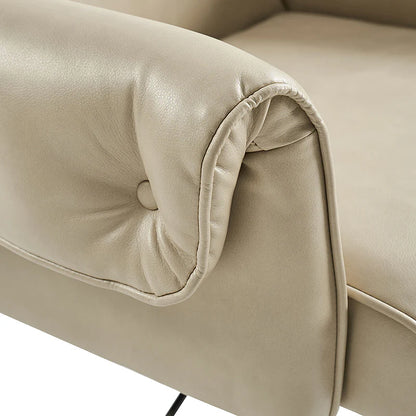 Ernst Modern Fabric Leather Swivel Task Chair