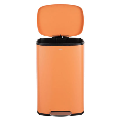 happimess 13-Gallon Trash Can with Soft-Close Lid and FREE Mini Trash Can
