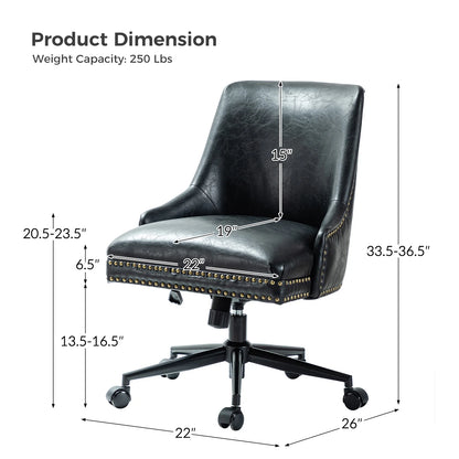 Juniper Vegan Leather Office Chair