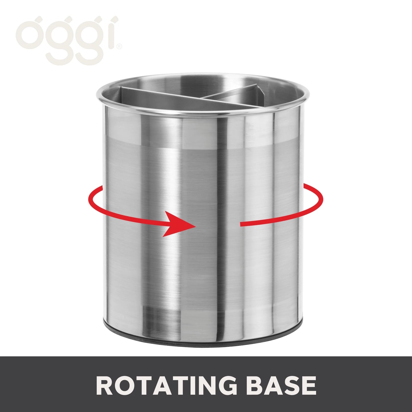 Jumbo Rotating Utensil Holder (7" dia x 7.5" H)