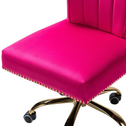 Nadine Velvet Office Chair