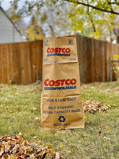Costco Lawn and Leaf Bag 2 Ply 30 Gal 25 Ct