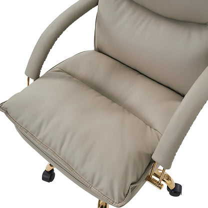 Sandy Waterproof PU Leather 360-Degree Swivel Office Chair