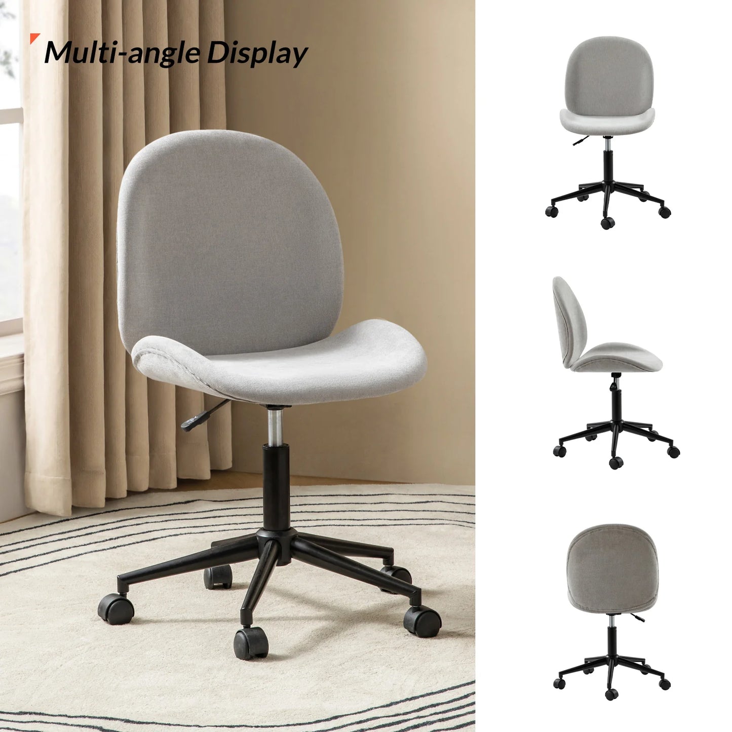 Isabel 360-Degree Swivel Office Chair