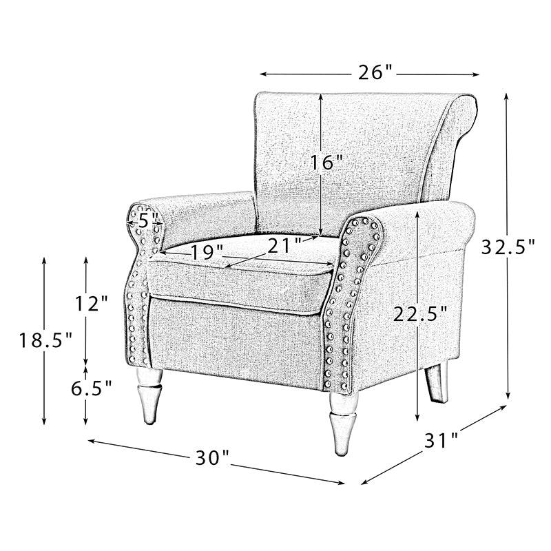 Hypanis Upholstered Armchair