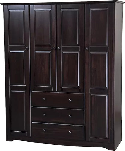 Sonoma 100% Solid Wood Family Wardrobe