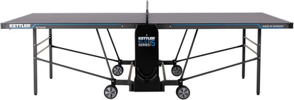 Kettler K5 Outdoor Professional Table Tennis Table, Tournament Quality, Robust, 5 mm Melamine Resin Plate with Scratch-Resistant Overlay Layer, Weatherproof, Collapsible, TÜV Tested, Made In Germany