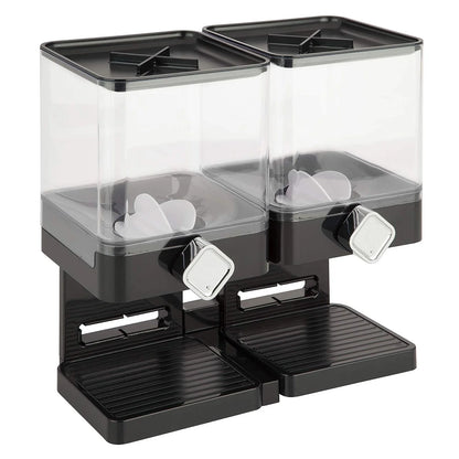 ColourTreeUSA 3.5L Single or Double Square Commercial Dry Food Dispenser