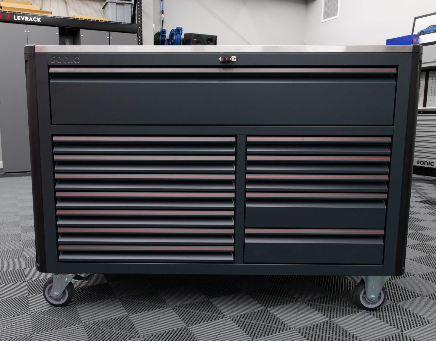 🔥Last Day Limited To 96 Units Only $56.87🔥Factory Clearance Mobile Roller Cab With 13 DRAWERS 5