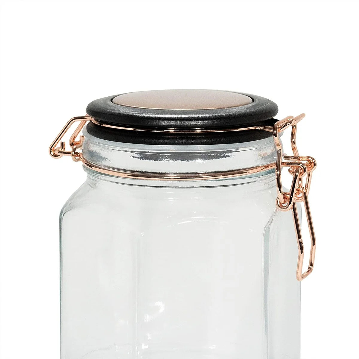 Amici Home Adler Hermetic Canister Jar Hexagon Set of 2