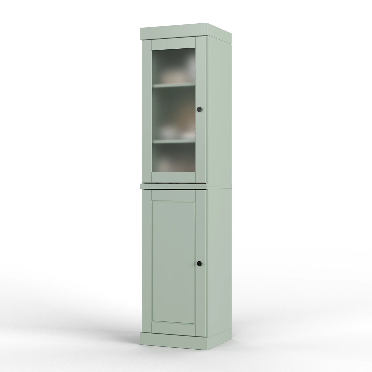 100% Solid Wood 16.5" Kitchen Pantry Cabinet with Doors by Palace Imports
