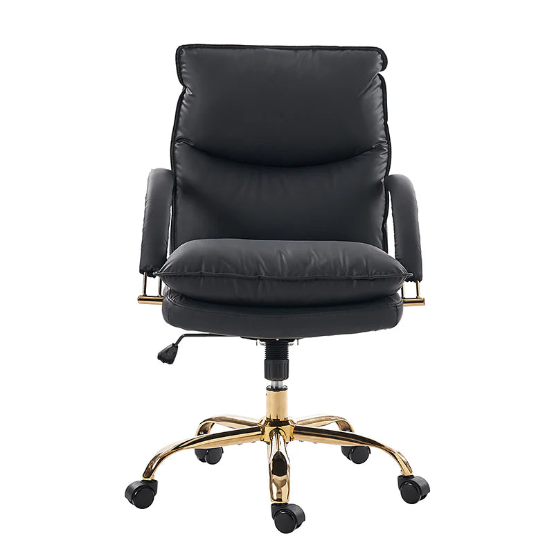 Sandy Waterproof PU Leather 360-Degree Swivel Office Chair
